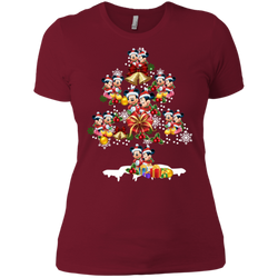 Christmas Is Coming Mickey Mouse Santa Claus Ugly Christmas Sweater Ladies' Shirt - The White Eagles