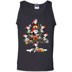 Christmas Is Coming Snoopy The Peanuts Movies Santa Claus Ugly Christmas Sweater Tank Top - The White Eagles