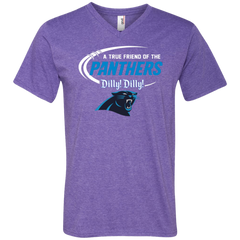 Dilly Dilly Panthers A True Friend Of The Panthers Men's V-Neck T-Shirt - The White Eagles