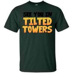 Fortnite See You In Tilted Towers Cotton T-Shirt - The White Eagles