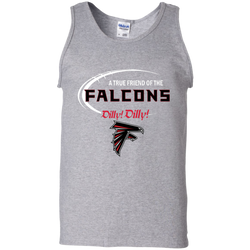 Dilly Dilly Atlanta Falcons A True Friend Of The Falcons Tank Top - The White Eagles