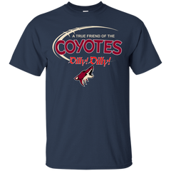 Dilly Dilly A True Friend Of The Arizona Coyotes Cotton T-Shirt - The White Eagles