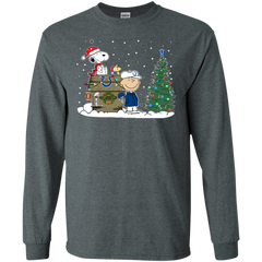 Indianapolis Colts Snoopy The Peanuts Ugly Christmas Sweater  Super Bowl LS Cotton T-Shirt - The White Eagles