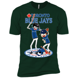 Toronto Blue Jays Baseball Rick And Morty Men's Sleeve Shirt - The White Eagles