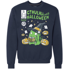 Cthulhu Likes Halloween Shirt Sweatshirt - The White Eagles