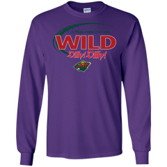 Dilly Dilly A True Friend Of The Minnesota Wild LS Cotton T-Shirt - The White Eagles