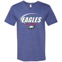 Nfl Dilly Dilly Philadelphia Eagles A True Friend Of The Eagles Men's V-Neck T-Shirt - The White Eagles