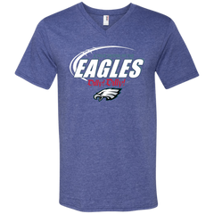 Nfl Dilly Dilly Philadelphia Eagles A True Friend Of The Eagles Men's V-Neck T-Shirt - The White Eagles