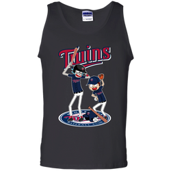 Minnesota Twins Baseball Rick And Morty Tank Top - The White Eagles