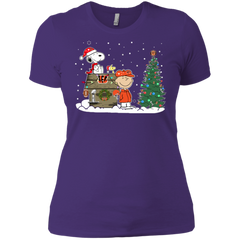 Cincinnati Bengals Snoopy The Peanuts Ugly Christmas Sweater  Super Bowl Ladies' Shirt - The White Eagles
