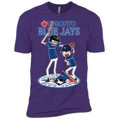 Toronto Blue Jays Baseball Rick And Morty Men's Sleeve Shirt - The White Eagles