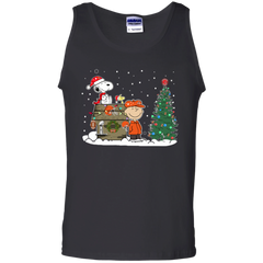 Cleveland Browns Snoopy The Peanuts Ugly Christmas Sweater  Super Bowl Tank Top - The White Eagles