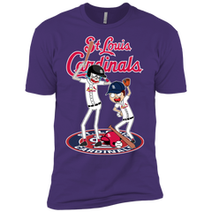 St Louis Cardinals Baseball Rick And Morty Men's Sleeve Shirt - The White Eagles