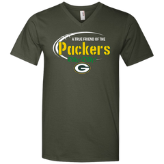 Dilly Dilly Packers A True Friend Of The Packers Men's V-Neck T-Shirt - The White Eagles