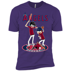 Los Angeles Angels Baseball Rick And Morty Men's Sleeve Shirt - The White Eagles