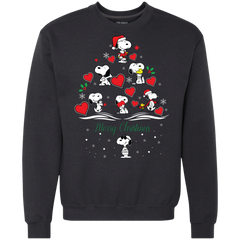 Snoopy Merry Christmas The Peanuts Movie Sweatshirt - The White Eagles
