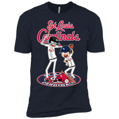 St Louis Cardinals Baseball Rick And Morty Men's Sleeve Shirt - The White Eagles