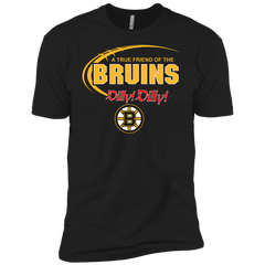 Dilly Dilly A True Friend Of The Boston Bruins Men's Sleeve Shirt - The White Eagles