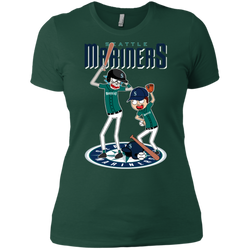 Seattle Mariners Baseball Rick And Morty Ladies' Shirt - The White Eagles
