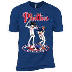 Philadelphia Phillies Baseball Rick And Morty Men's Sleeve Shirt - The White Eagles