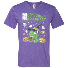 Cthulhu Likes Halloween Shirt Men's V-Neck T-Shirt - The White Eagles