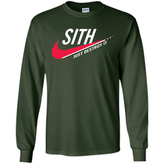 Sith Just Destroy It Shirt LS Cotton T-Shirt - The White Eagles