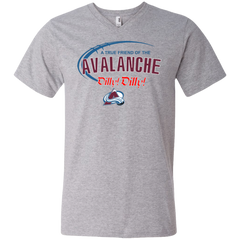 Dilly Dilly A True Friend Of The Colorado Avalanche Men's V-Neck T-Shirt - The White Eagles