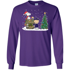Minnesota Vikings Snoopy The Peanuts Ugly Christmas Sweater  Super Bowl LS Cotton T-Shirt - The White Eagles