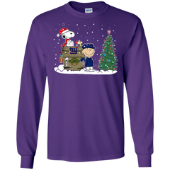 New York Giants Snoopy The Peanuts Ugly Christmas Sweater  Super Bowl LS Cotton T-Shirt - The White Eagles