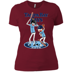 Tampa Bay Rays Baseball Rick And Morty Ladies' Shirt - The White Eagles