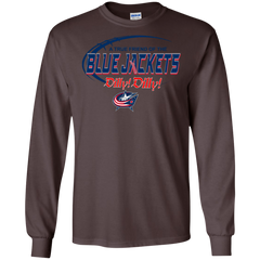 Dilly Dilly A True Friend Of The Columbus Blue Jackets LS Cotton T-Shirt - The White Eagles