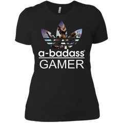 A-badass Gamer Fortnite Adidas Ladies' Shirt - The White Eagles