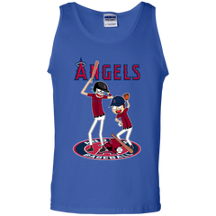 Los Angeles Angels Baseball Rick And Morty Tank Top - The White Eagles