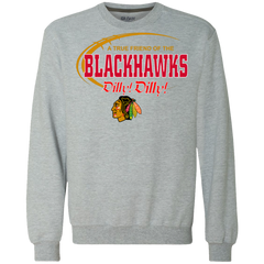 Dilly Dilly A True Friend Of The Chicago Blackhawks Sweatshirt - The White Eagles