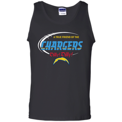 Dilly Dilly Los Angeles Chargers A True Friend Of The Chargers Tank Top - The White Eagles