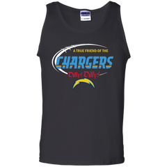 Dilly Dilly Los Angeles Chargers A True Friend Of The Chargers Tank Top - The White Eagles