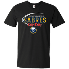 Dilly Dilly A True Friend Of The Buffalo Sabres Men's V-Neck T-Shirt - The White Eagles