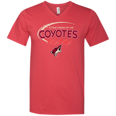 Dilly Dilly A True Friend Of The Arizona Coyotes Men's V-Neck T-Shirt - The White Eagles