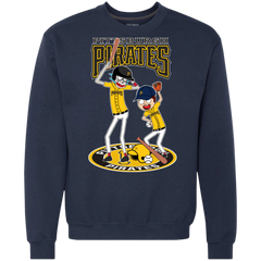 Pittsburgh Pirates Baseball Rick And Morty Sweatshirt - The White Eagles