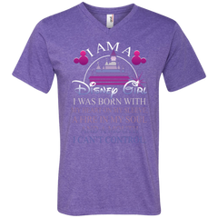 I Am A Disney Girl I Can't Control T-shirts Men's V-Neck T-Shirt - The White Eagles