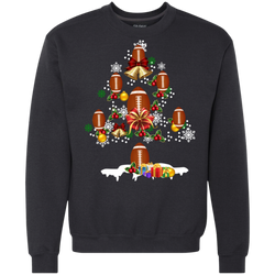 Christmas Is Coming Football Santa Claus Ugly Christmas Sweater Sweatshirt - The White Eagles