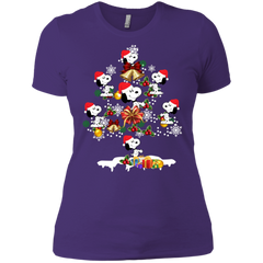 Christmas Is Coming Snoopy The Peanuts Movies Santa Claus Ugly Christmas Sweater Ladies' Shirt - The White Eagles