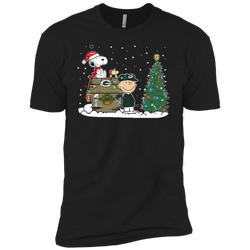 Green Bay Packers Snoopy The Peanuts Ugly Christmas Sweater  Super Bowl Men's Sleeve Shirt - The White Eagles