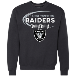 Dilly Dilly Raiders A True Friend Of The Raiders Sweatshirt - The White Eagles