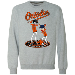 Baltimore Orioles Baseball Rick And Morty Sweatshirt - The White Eagles