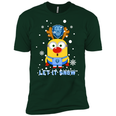 Minion Columbia Lions Ugly Christmas Sweaters Let It Snow Men's Sleeve Shirt - The White Eagles