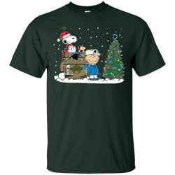 Carolina Panthers Snoopy The Peanuts Ugly Christmas Sweater  Super Bowl Cotton T-Shirt - The White Eagles