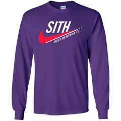 Sith Just Destroy It Shirt LS Cotton T-Shirt - The White Eagles