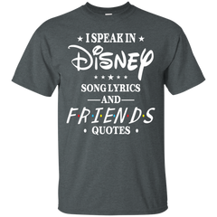 Disney Song Lyrics And Friends Quotes Shirt Cotton T-Shirt - The White Eagles