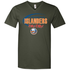 Dilly Dilly A True Friend Of The New York Islanders Men's V-Neck T-Shirt - The White Eagles